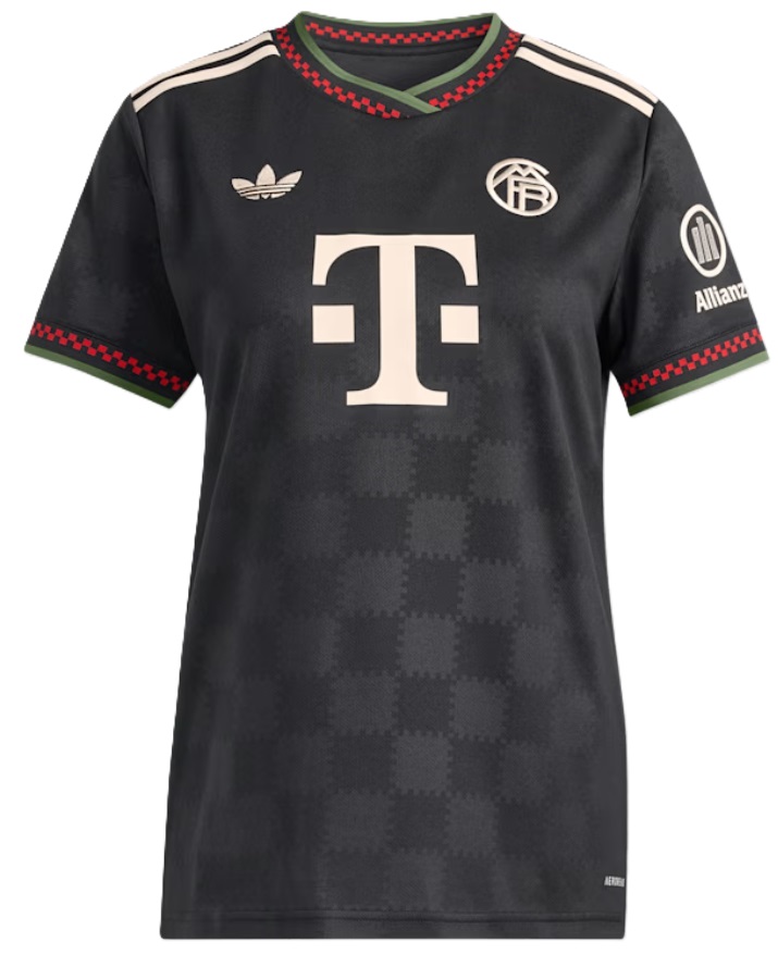 Camisa Feminina III Bayern de Munique 2025 2026 Adidas oficial 